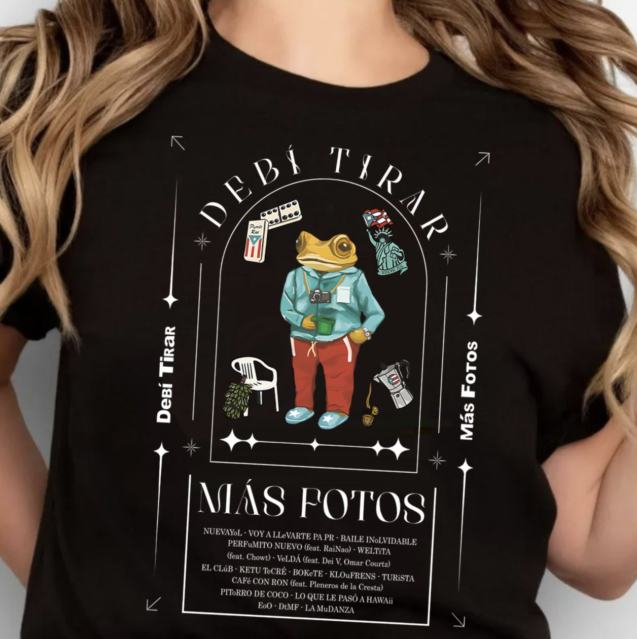 Tirar Man Fotos Coqui Album Covered Inspired Shirt