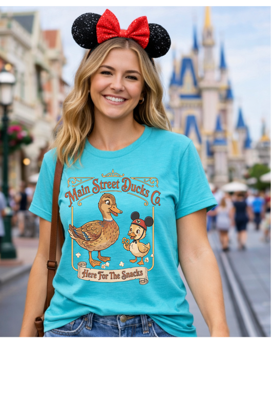 Main Street Ducks Co. Tee — Vintage Theme Park Graphic Shirt