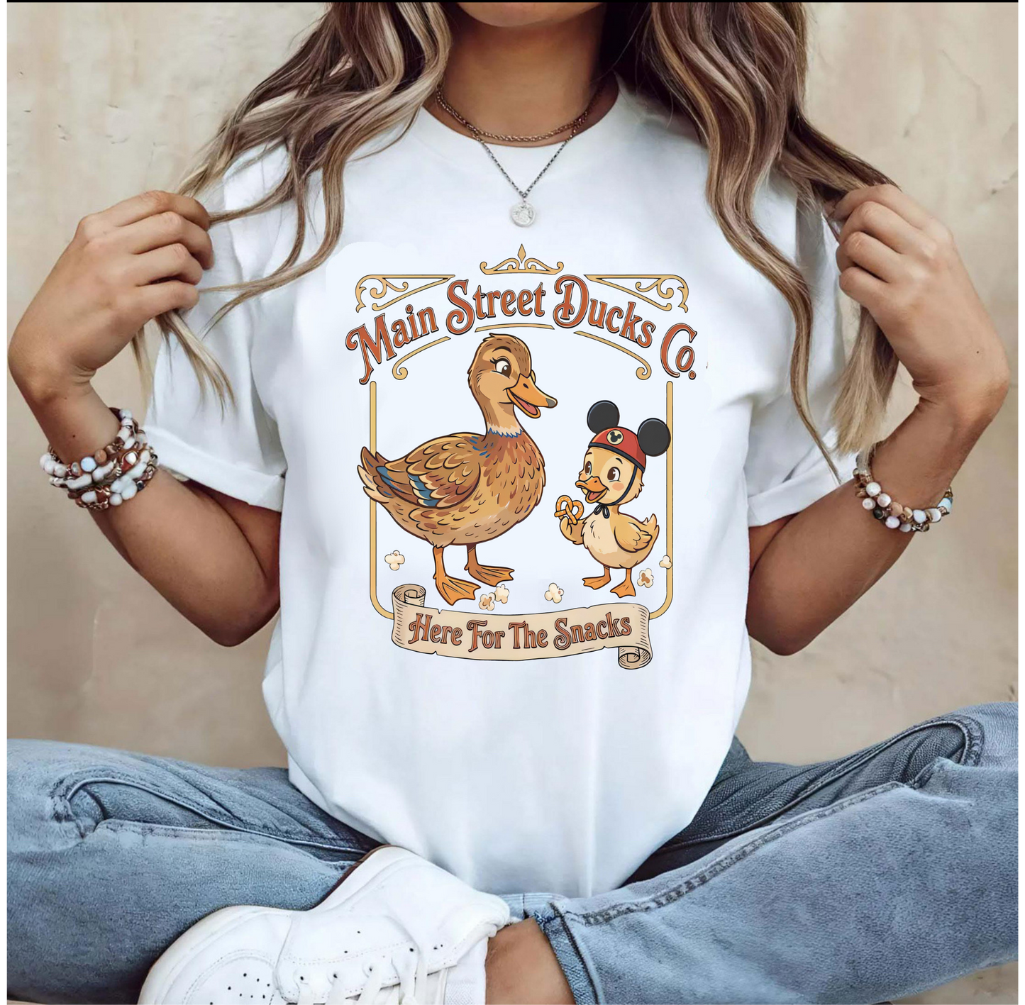 Main Street Ducks Co. Tee — Vintage Theme Park Graphic Shirt