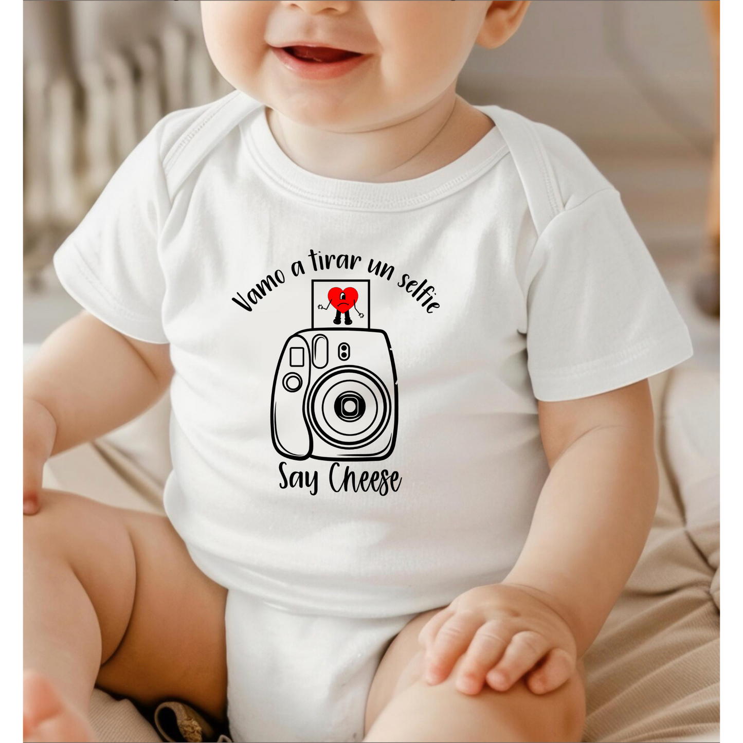 Tira Un Selfie Baby Onesie | Latin Summer Inspired