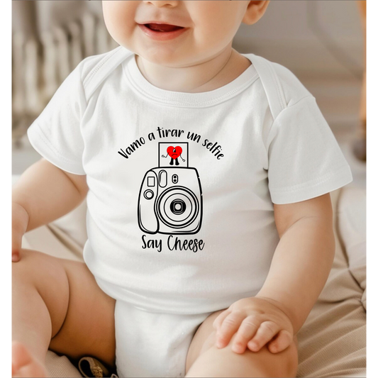 Tira Un Selfie Baby Onesie | Latin Summer Inspired